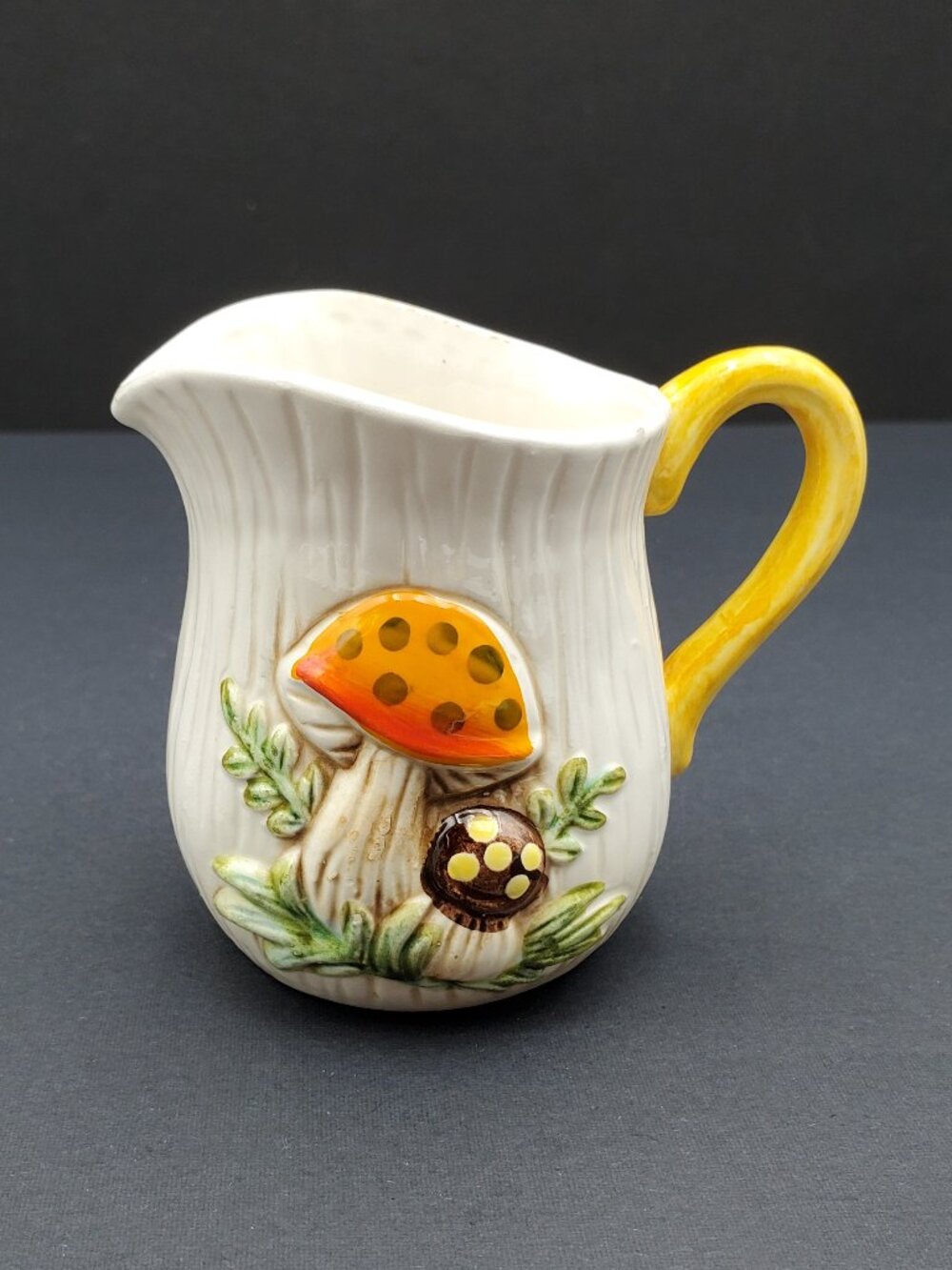 Sears Merry Mushroom Creamer Sears Roebuck and Co Mini Mushroom Creamer